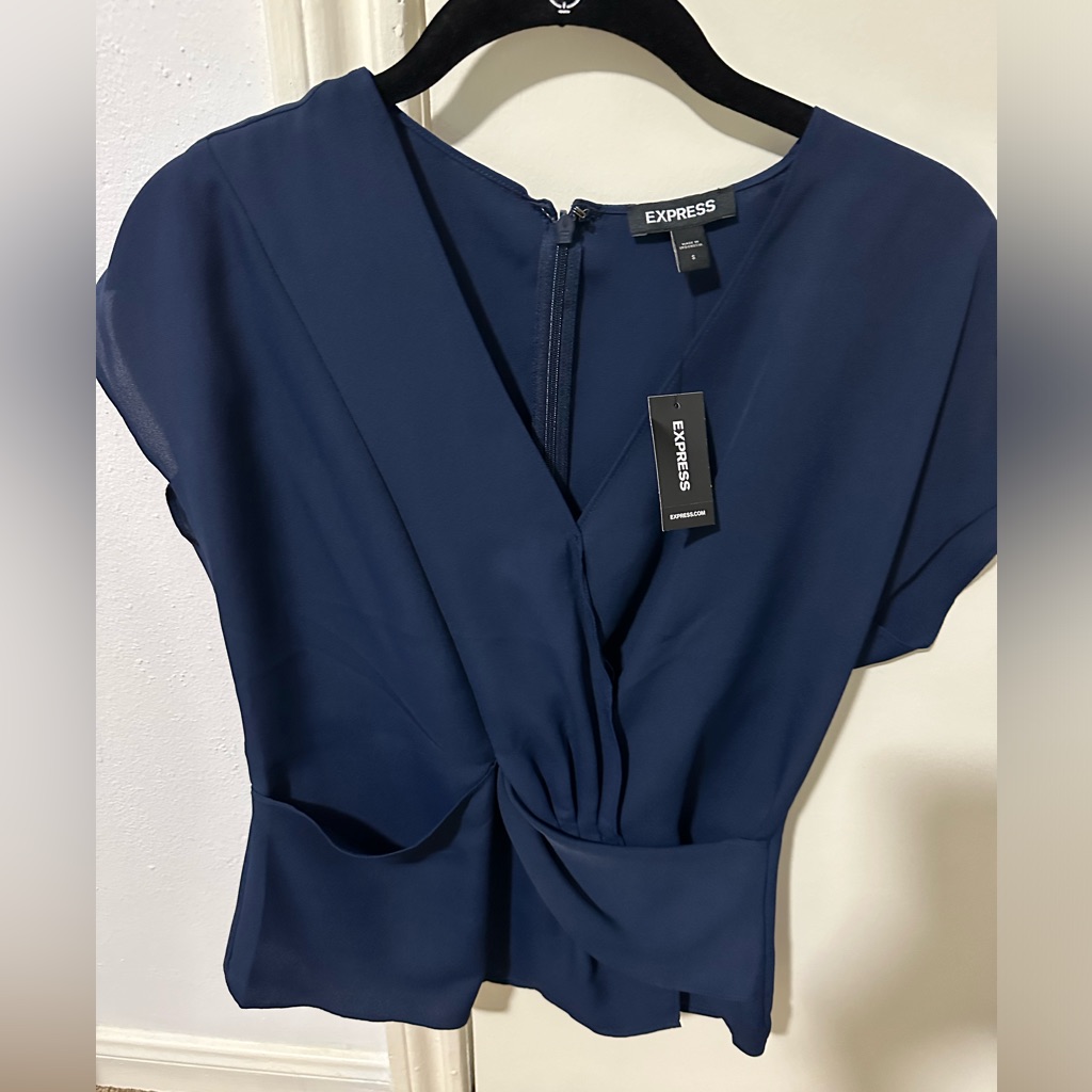 Express Small Navy Top
